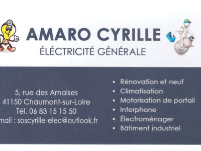 Cyrille AMARO - Eléctricité Générale
