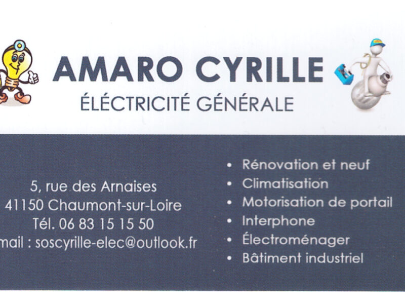 Cyrille AMARO - Eléctricité Générale